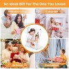 NewHome"4Pcs 5x7 Acrylic Magnetic Photo Frames, Frameless Desktop Display, Vertically & Horizontally"Transparent - 3 of 4