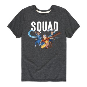 Boys' - Avatar: The Last Airbender - Trio Squad Short Sleeve Graphic T-Shirt - 1 of 4