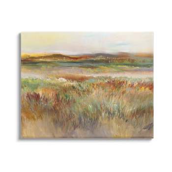 Stupell Industries Countryside Grassland Nature View Gallery Wrapped Canvas Wall Art
