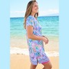 Swim 365 Women's Plus Size Longer Length Short-Sleeve Swim Tunic - 4 of 4
