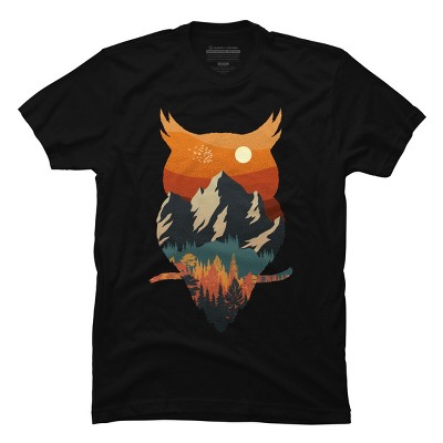 Men's Design By Humans Night Watcher By jun_salazar216 T-Shirt