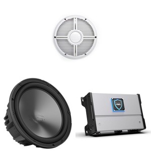 Wet Sounds HTM-1 - HTM Series Full-Range Class-D 1200 Watt at 1Ω Mono Amplifier, Wet Sounds REVO 10 FA S4 V3 - REVO Series 10" Free Air 4Ω V3 Subwo... - 1 of 4