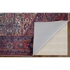 Rawlins Transitional Medallion Red/Tan/Blue Area Rug - 4 of 4