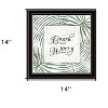 HomeRoots BEACH MORE WORRY LESS Black Framed Print Wall Art - 3 of 3