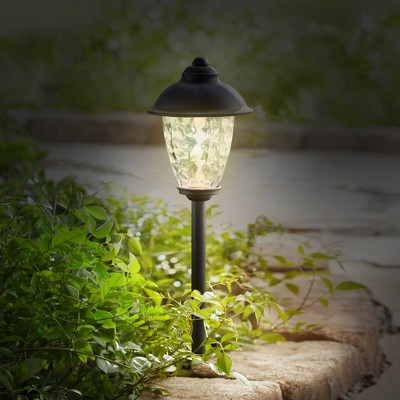 Concord Black LED Pathway Light with Clear Glass