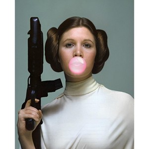 Poster Master Princess Leia Pink Bubble Gum  08x10 - 1 of 2