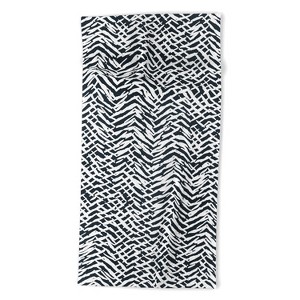 Ninola Design Japandi Texture Marks Beach Towel - Deny Designs - 1 of 2