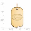 Black Bow Jewelry 14k Yellow Gold Plated Sterling Silver Georgia Bulldogs NCAA Pendant - 2 of 3