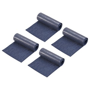 Unique Bargains Iron-on Washable Clothes Hole Repairing Denim Patches 4 Pcs - 1 of 4