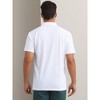 INSPIRE CHIC Men's Short Sleeve Lightweight Regular Fit Casual Business Work Solid Polo Shirts - 3 of 4