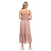 August Sky Women's Smocked Bodice Midi Dress - 2 of 4
