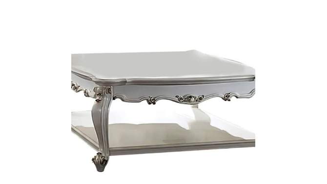 47&#34; Picardy Coffee Table Antique Pearl - Acme Furniture, 2 of 10, play video
