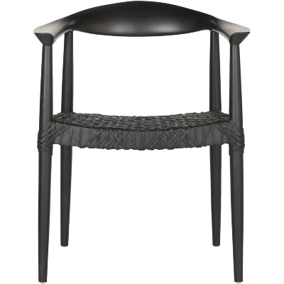 Bandelier Arm Chair - Black - Safavieh