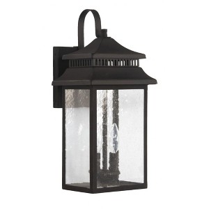 Craftmade Lighting Crossbend 2 - Light Wall Light in  Dark Bronze Gilded - 1 of 1