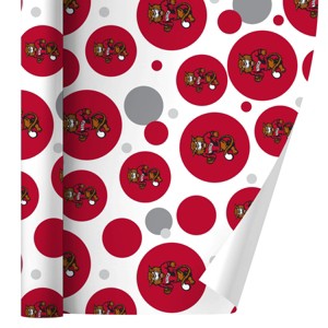 North Dakota State College of Science Primary Logo Gift Wrap Wrapping Paper Roll 30x72 - 1 of 4
