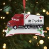 Kurt Adler Resin Ornament for Christmas Tree, #1 Trucker - 2 of 3