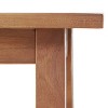 CAVINAS 19"Acacia Patio Side Table,Boho Outdoor End Table,Rustic Side Table,Outdoor Accent Table for Garden&Living Room,Wooden Patio Furniture,Teak - 4 of 4