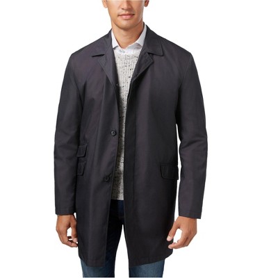 Kenneth Cole Mens Rosco Microdot Raincoat