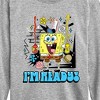 Boys' - SpongeBob SquarePants - I'm Ready Long Sleeve Graphic T-Shirt - 2 of 4
