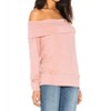 Women's Brooklyn Off The Shoulder Sweater - cupcakes and cashmere - 2 of 4