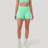 Anna-Kaci Active Women's High Waist Seamless Active Shorts with Smooth Finish and Body-Hugging Stretch Fit - 2 of 4