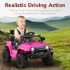 Best Choice Products 6V Kids Ride-On Truck Car w/ Parent Remote Control, 4-Wheel Suspension, LED Lights - 3 of 4