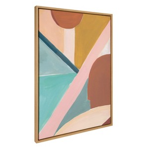 Kate and Laurel Sylvie Teotitlan Valley Study 2 Framed Canvas by Kate Aurelia Holloway - 1 of 4
