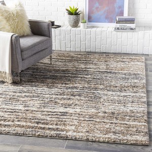Hauteloom Weddin Striped Plush Area Rug - 1 of 4