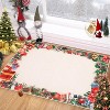 COZONY Washable Area Rug, Soft Low Pile Non-Slip Floor Carpet for Living Room, Bedroom, Kitchen & Dining Room, Holiday Christmas Decorative Throw Mat - 3 of 4