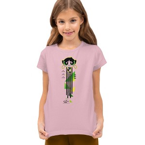 Boys' Short Sleeve Powerpuff Girls Buttercup Streak T-Shirt - 1 of 4