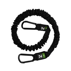Iron Neck Dynamic Training Bands with Max Resistance | Train, Workout, or Rehab Training Band | Stretches from 3 to 9 ft | Cloth-Wrapped - 1 of 4