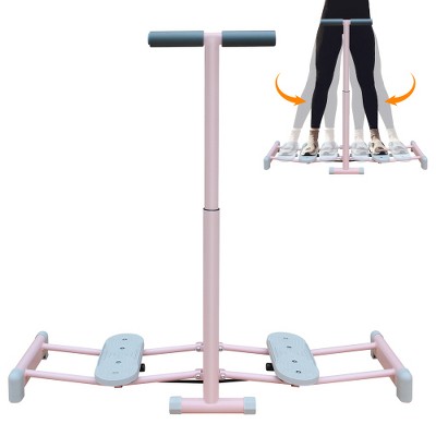Vynxaria Ski Machine Foldable Simulated Ski Trainer with 4-Level Adjustable Non-Slip Pedal Armrest