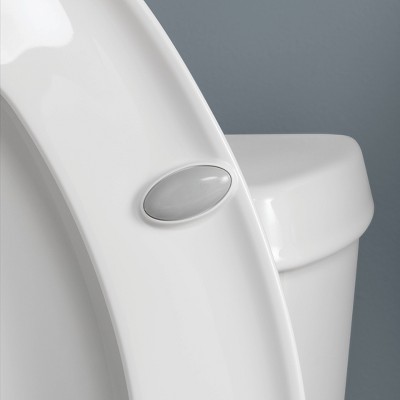 Bone Round Soft Close Plastic Toilet Seat with Easy Cleaning