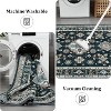 Area Rug, Rugs for Living Room,Washable Vintage Rug, Non-Slip Low Pile Throw Soft Rugs with Rubber Backing, Washable Rugs - 2 of 4