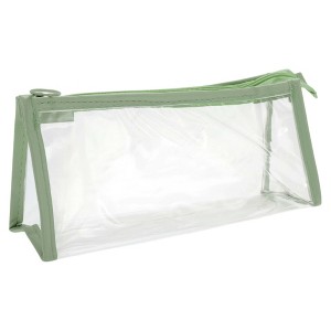 Unique Bargains Transparent Pen Pouch for Office Organizer - 1 of 4