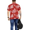 LA LEELA Mens Hawaiian Shirts Short Sleeve Button Down Shirt Men's Hawaii Shirts Boho Vacation Casual Summer Beach Shirts for Men Funny - 3 of 4