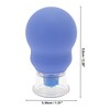 Unique Bargains Portable Cupping Facial Tools Blue 1 Pc - 2 of 4