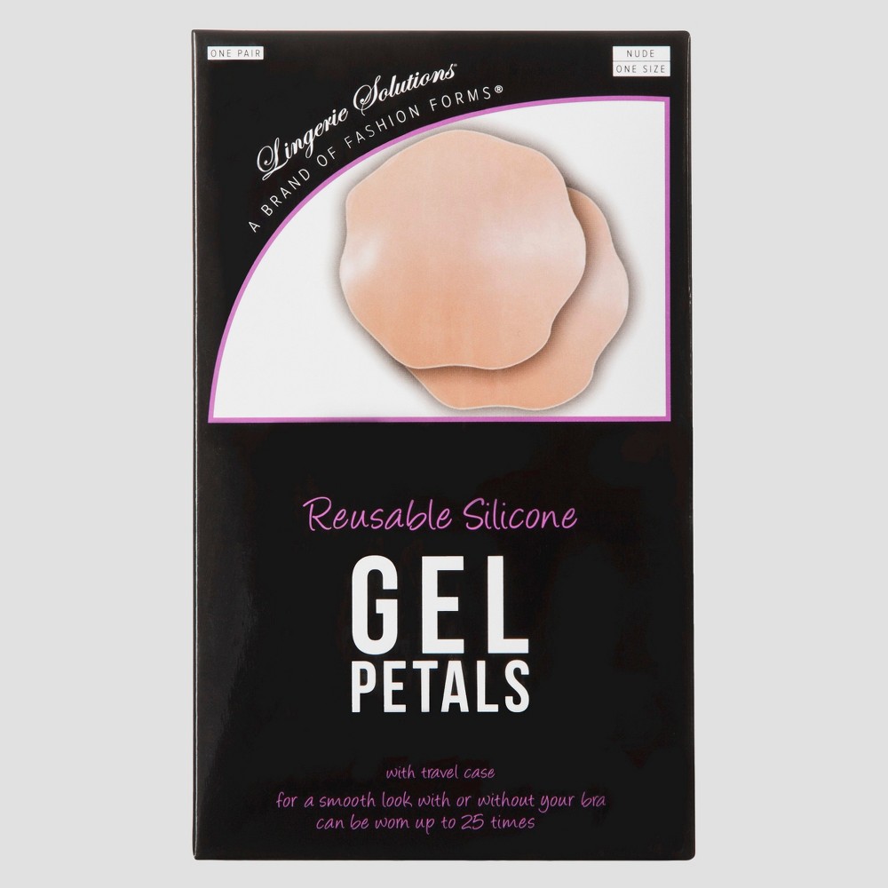 Lingerie Solutions a Brand of Fashion Forms Women's Reusable Silicone Gel Petals