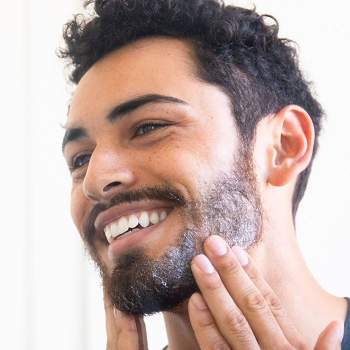 Every Man Jack Men's Sandalwood Beard Travel Pouch - Beard + Face Wash, Moisturizing Beard Oil - Trial Size - 2ct