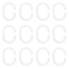 LunaLulinlk Lightweight Shower Curtain and 12 Hooks, Frosted - 2 of 4