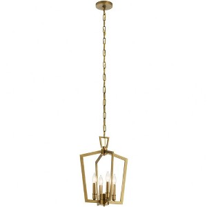 Kichler Lighting Abbotswell 4 - Light Pendant in  Natural Brass - 1 of 4