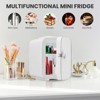 GreenEver Mini Refrigerator 4L, 20 inch Portable Compact Refrigerator Skincare, Food and Beverage - 3 of 4