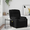 vidaXL Massage Recliner Chair Reclining Armchair for Elderly Faux Leather - 2 of 4