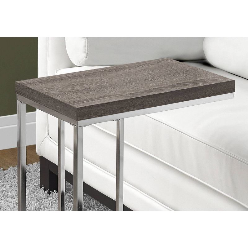 C Shape Metal Accent Table - EveryRoom, 4 of 8