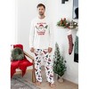 PATPAT Family Christmas Pjs Matching Sets Holiday Jammies Sleepwear Christmas Pajamas for Family Xmas Outfits with Socks - 2 of 4