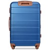 LOVMOR Luggage Sets 4 Piece, Expandable ABS Durable Suitcase with Travel Bag, Carry On Luggage Suitcase Set with 360° Spinner Wheels - 3 of 4