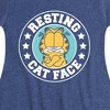 Girls' - Garfield - Resting Cat Face Fit & Flair Cap Sleeve Dress - 2 of 3