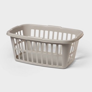 Laundry Basket Aqua Blue 1pc - Brightroom™ - 1 of 3