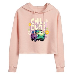 Women's - Disney - Filmore Chill Dude Cropped Graphic Hoodie - 1 of 3