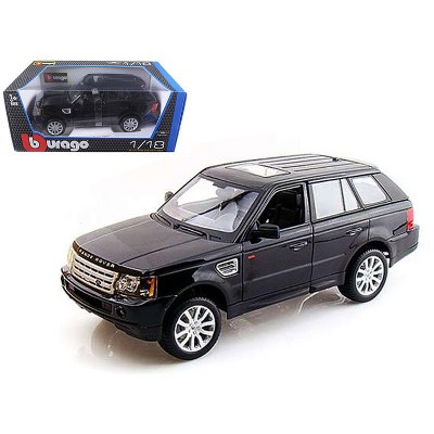 black range rover toy car